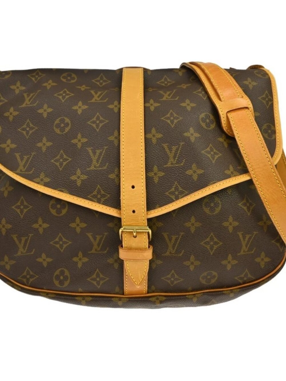 LOUIS VUITTON SAUMUR 35 SHOULDER BAG MONOGRAM